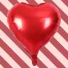 Globo de Aluminio con Forma de Corazón de 18 Pulgadas Decoración de Escena para Bodas Fiestas de Cumpleaños Crema Corazón de Amor