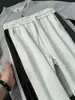 Pantalones Deportivos Casuales con Raya Lateral para Hombre Otoño Nuevo Estilo cleanfit Tela Pesada Pantalones Deportivos Pantalones Rectos Holgados