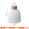 Cuerda de cáñamo Plástico Florero de onda de agua Decoración de flor artificial de simulación para interiores Artesanía de floristería de plástico Fabricante transfronterizo Al por mayor