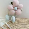 Tecido Enchido com Algodão Pingente de Flor Tulipa DIY Acessórios para Roupas Flor Estéreo Fofa Flor de Cinco Pétalas Acessórios