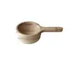 Cuchara de Madera Natural para Posos de Café, Cuchara Doméstica de Madera Maciza para Recoger Polvo, Cuchara de Madera para Granos y Té, Producto en Stock del Fabricante