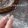 Abalorios para arte de uñas color transparente mini diamante de formas mixtas sal marina burbuja queso plano Súper Flash diamante para uñas Nuevo