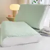 Funda de almohada de látex 40X60 Par de funda de almohada de seersucker 30X50 Cubierta forro para núcleo de almohada de memoria Individual Nuevo estilo 2025