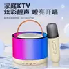 Micrófono y Altavoz Inalámbricos K52 Micrófono Integrado Altavoz de Karaoke Bluetooth Cantando Set Ktv Casero Bluetooth 5.0