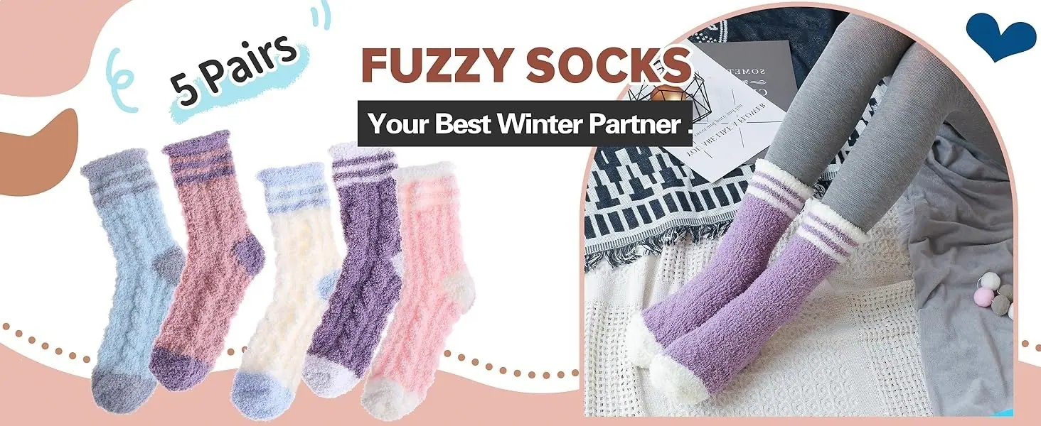 fuzzy socks
