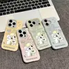Adecuado para funda de teléfono Apple 18 Pro Max, diseño de dibujos animados para iPhone 17 Pro, bloqueo de color 15, resistente a caídas, 16 Pro, estilo de otoño salvaje
