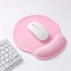 Alfombrilla de ratón de silicona con reposamuñecas, almohadilla suave, soporte para la mano, antideslizante, engrosada, comodidad creativa para teclado para hombres y mujeres