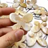 Cadena para Teléfono con Forma de Mariposa Degradada de Imitación de Concha Bicolor, Llavero, Colgante para Coche, Accesorio de Mariposa Acrílico