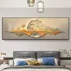 Pintura Decorativa Pendurada na Cabeceira da Cama Pintura de Veado Quente e Auspicioso Pintura de Parede para Sala de Estar Quarto Principal Pintura de Parede de Fundo para Quarto Moderno Minimalista Hotel