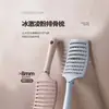 Peine de Costillas Macaron, Peine de Masaje para el Cuero Cabelludo, Peine Esponjoso, Peine para Peinar Cabello Rizado, Peine Curvo Grande de Nueve Filas al por Mayor