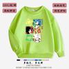 Suéter de Otoño e Invierno para Niños y Niñas con Forro Polar 2022 Nuevo Sudadera con Capucha Infantil de Sonic de Celebridad de Internet Ropa Cálida Elegante
