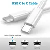 Venta Directa de Fábrica Cable de Datos Doble Puerto C 2A/3A Cable de Carga Ctoc Cable de Carga Rápida Pd20W Se Puede Personalizar