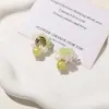 Cores frescas e naturais em estilo floresta, blocos de cor, flores de miçangas, brincos fofos e juvenis DIY para mulheres, acessórios de cabelo, presilhas de cabelo, botões, flores para sapatos, acessórios