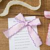 Fita Bordada Tecido Borda de Gancho 2,5cm Borda Ondulada Acessórios de Cabelo Laço Feito à Mão DIY Grampo de Cabelo Acessórios de Roupa