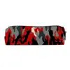 Caixa de Papelaria Masculina Série Camuflagem Estojo de Lápis Octogonal Multifuncional Criativo Masculino Cilíndrico de Grande Capacidade Bolsa de Armazenamento de Papelaria