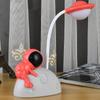 Nueva lámpara de mesa recargable creativa de astronauta, decoración de habitación infantil de hombre espacial, lámpara de mesa para lectura de estudiantes, regalo de temporada de apertura
