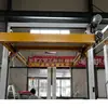 Máquina bobinadora de bandejas de techo Shandong Dahong FTP1800F-L máquina automática inteligente de embalaje con película estirable