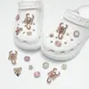 2026 Moda Nuevo Versátil Zueco de Oso con Cuentas Accesorios para Zapatos DIY Dijes Desmontables para Zapatos Hebillas de Zapatos de Alta Gama
