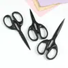 Tijeras de Oficina de Acero Inoxidable con Hoja Negra al por Mayor, Tijeras Domésticas de Cocina, Tijeras Estudiantiles Manuales, Resistentes a la Corrosión, Tijeras Manuales Grandes para Tela