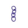 Accesorios de Cadena Coloridos de Cuatro Secciones, Anillas de Resorte, Anillas para Llaveros, Accesorios para Manualidades, Anillas de Conexión de Aleación, Conectores de Cuentas