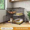 Gaiola para Gatos Casa Interna Super Grande Espaço Livre Montagem DIY Casa para Gatos Vila de Luxo para Gatos