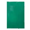 Pasta com aba elástica (papel) Oficio Verde - Caixa com 20 Unidades