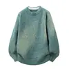 Malha de moda masculina pullover nova, outono e inverno 26, suéter casual masculino de manga longa, agasalho plus size