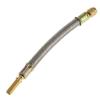 Extensión de tubo de válvula de neumático varilla de extensión conducto de aire válvula de aire camión tubo de extensión acero inoxidable inflable