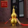Chinês-estilo cidade cabaça de cobre ornamentos puro latão fofoca cabaça cinco imperador dinheiro pingente decoração de escritório atacado
