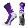 Calcetines Antideslizantes Profesionales para Hombre, Calcetines de Fútbol Antideslizantes para Primavera y Verano, Calcetines Deportivos Largos Transpirables