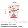 Suministros para Fiesta de Cumpleaños Temática de Globos Transfronterizos Decoración Desechable para Fiesta Plato de Papel Vaso de Papel Juego de Vajilla