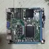 Placa de Controle Industrial H61 Desmontada 1155 Pinos Mini Placa-Mã 17X17 Compatível com Slot Único de Memória Mini ITX Chassi Pequeno