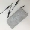 Estuche de fieltro para estudiantes, estuche de fieltro con cremallera, estuche de fieltro para negocios, bolsa de almacenamiento de papelería de fieltro de gran capacidad al por mayor