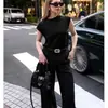Nuevo Cinturón de Cuero para Mujer con Hebilla Lisa, Cinturón de Cintura Brillante, Cinturón Versátil de Negocios con Letras, Cinturón al por Mayor para Mujeres