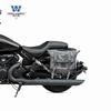 Carro musculoso Wolf adequado para construção gordo valentão 900 bolsa lateral bolsa lateral caixa lateral retrô bolsa de capacete à prova d'água liberação rápida