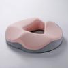 Cojín para Hemorroides de Espuma Viscoelástica, No Colapsable, Cojín Hueco Transpirable para Silla, Hermosas Nalgas, Vértebra Coxígea, Cojín de Asiento para Nalgas con Vértebra Coxígea