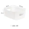 Caja de Almacenamiento de Escritorio Engrosada, Cesta Rectangular de Almacenamiento para Cosméticos, Caja de Almacenamiento para Cocina, Organizador de Plástico para Cajones