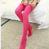 Medias de panty de nueve puntos sin pie de terciopelo para adultos, mallas de talla grande con entrepierna para mujer, calcetines 120D antibacterianos anti-exposición