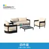 Sofá personalizado para exteriores, villa al aire libre, patio, jardín, balcón, muebles de ocio impermeables y resistentes al sol para exteriores, juego de mesa de café