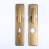 Manija doble para puerta de entrada unidad de manija de puerta seguridad de puerta puerta manija de puerta Cerradura Accesorios de cerradura universales manija de hierro aluminio