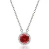 Collar Redondo de Cadena para Clavícula con Colgante Redondo de Plata de Ley S925 de Doce Piedras de Nacimiento Transfronterizo Europeo y Americano Estilo Simple de Amazon