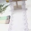 Material de encaje con bordado floral de malla en bloques de color exquisito Tanglong para dobladillo de falda DIY, lencería y ribete de encaje para camisola