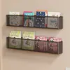 Estantería estrecha para uso doméstico, estantería estrecha de varias capas detrás de la puerta, vitrina de almacenamiento de pared para cocina, almacenamiento de baño