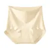 Ropa interior de algodón puro para mujer talla grande, tiro alto, estampado de rombos, ajustada a la cadera, entrepierna extendida antibacteriana, sin costuras, cómoda, algodón puro, 2026