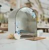 Caja de regalo de tarjeta de felicitación de madera nueva más vendida transfronteriza, suministros de boda, caja de tarjetas de presentación calada, caja de registro, caja de regalo de boda de madera