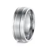 Anillos Populares Europeos y Americanos de Acero de Titanio para Hombre Transfronterizos, Anillos de Pareja de Acero Inoxidable Electrochapados al Vacío, Accesorios para Manos y Joyería