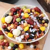 Simulación Cinco Granos y Cereales Varios Frijoles Falsos Frijoles Mung Frijoles Negros Hecho a Mano DIY Relleno Decoración Fotografía Comestible Comida de Juego Accesorios de Enseñanza Comestible