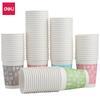 Vaso de papel desechable Deli 9563 para Oficina Oficina en Casa