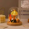 Luz nocturna enchufable de decoración para el hogar muy atractiva con forma de erizo de mar y caracola marina, decoración luminosa para mesa de noche y mesita de noche de dormitorio
