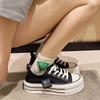 Zapatos Blancos de Plataforma Estilo Coreano Primavera 2023 para Mujer Tenis Casuales con Suela Gruesa para Aumentar Altura Ins Suela Inferior Zapatos Bajos para Mujer Venta al por Mayor
